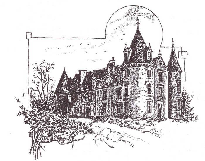 Le château de Vernon - Tiré de l'ouvrage Deux Siècles de Vènerie à travers la France - H. Tremblot de la Croix et B. Tollu (1988)